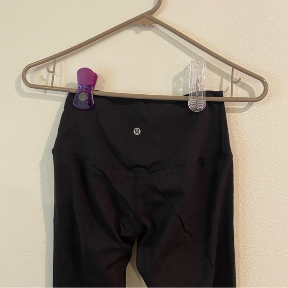 Lululemon Wunder Under High Rise Black Legging - Picture 4 of 5